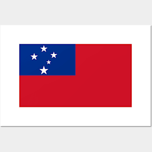 Flag of Samoa Posters and Art